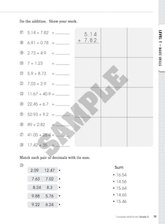 Sample content 3_Complete MathSmart: Grade 5 (Extensive Edition)