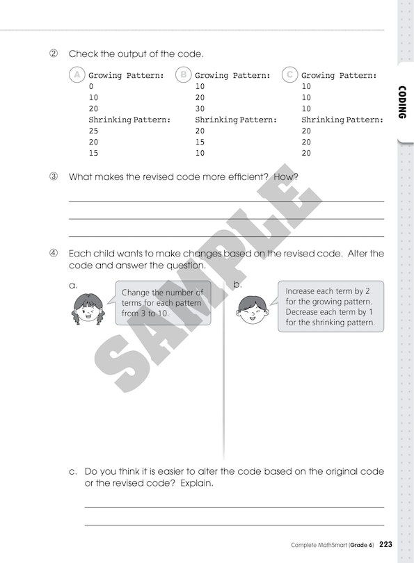 Sample content_Complete MathSmart: Grade 6 (Extensive Edition)