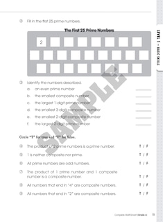 Sample content 3_Complete MathSmart: Grade 6 (Extensive Edition)