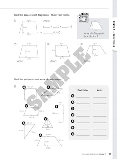 Sample content_Complete MathSmart: Grade 7 (Extensive Edition)