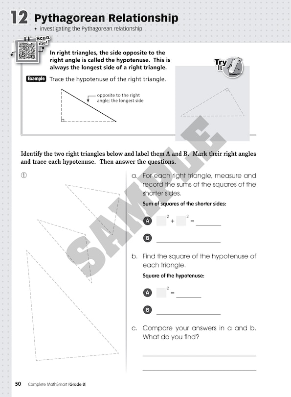 Sample content 2_Complete MathSmart: Grade 8 (Extensive Edition)