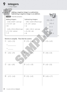 Sample content 4_Complete MathSmart: Grade 8 (Extensive Edition)