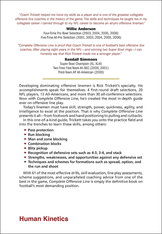 Back cover_Complete Offensive Line