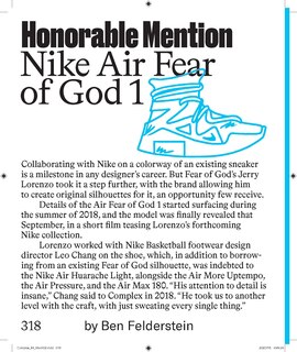 Aper&ccedil;u du contenu_Complex Presents: Sneaker Of The Year