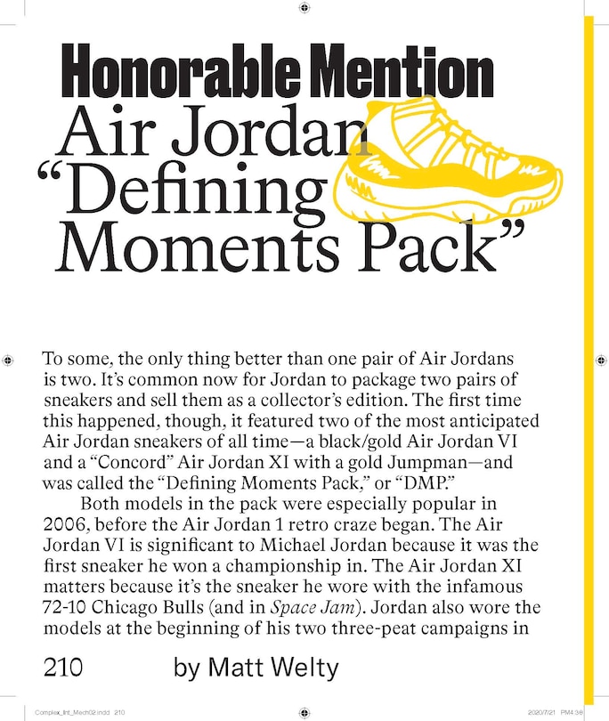 Aper&ccedil;u du contenu 3_Complex Presents: Sneaker Of The Year