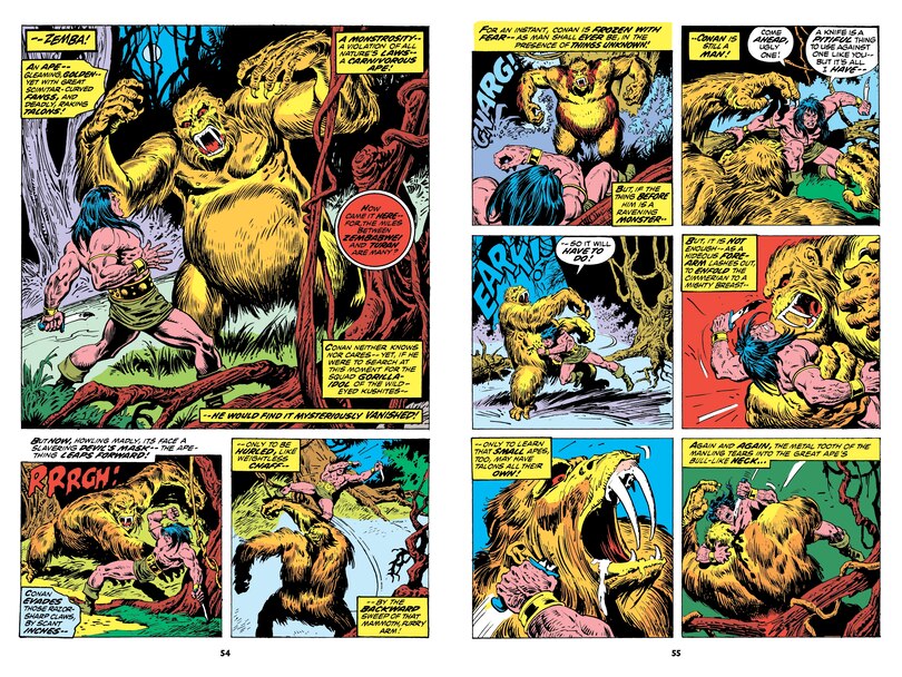 Sample content 3_Conan The Barbarian: The Original Comics Omnibus Vol.2