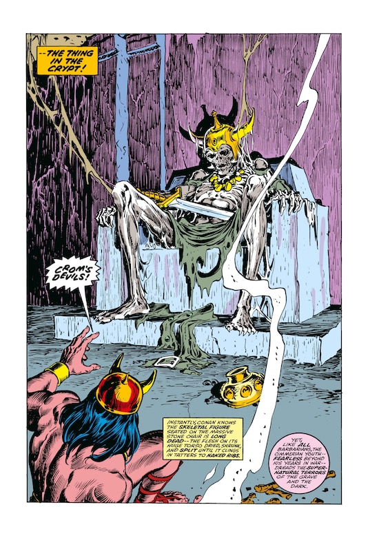 Aperçu du contenu_Conan The Barbarian: The Original Comics Omnibus Vol.4