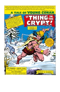 Aperçu du contenu 2_Conan The Barbarian: The Original Comics Omnibus Vol.4