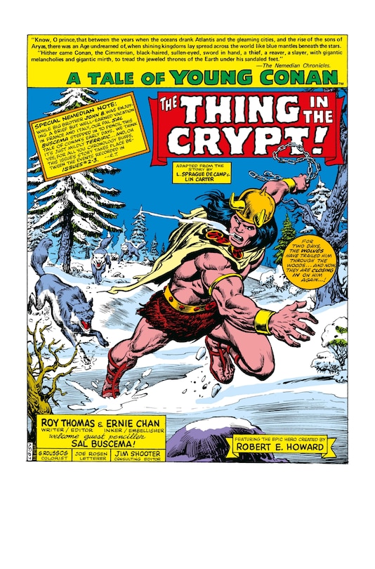 Aperçu du contenu 2_Conan The Barbarian: The Original Comics Omnibus Vol.4