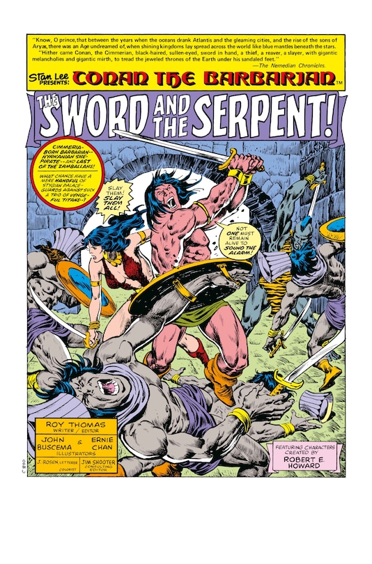 Aperçu du contenu 4_Conan The Barbarian: The Original Comics Omnibus Vol.4