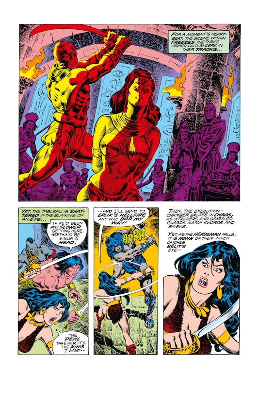 Aperçu du contenu 5_Conan The Barbarian: The Original Comics Omnibus Vol.4