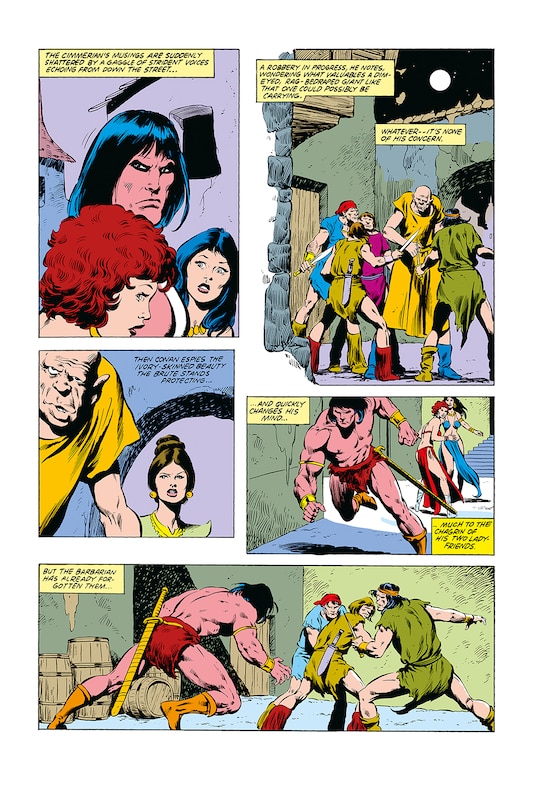 Aperçu du contenu 4_Conan The Barbarian: The Original Comics Omnibus Vol.5