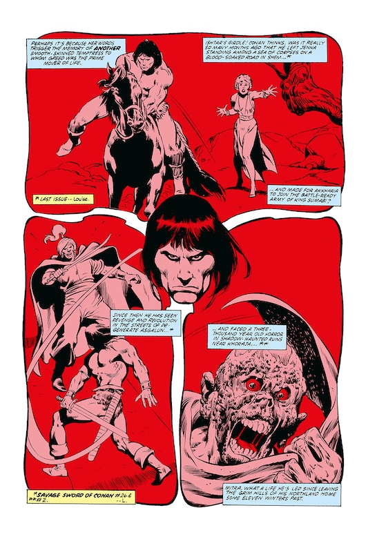 Aperçu du contenu 5_Conan The Barbarian: The Original Comics Omnibus Vol.5