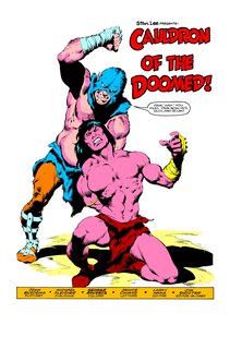 Aperçu du contenu_Conan The Barbarian: The Original Comics Omnibus Vol.6