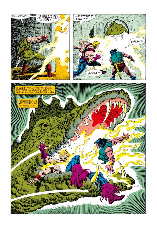 Aperçu du contenu_Conan The Barbarian: The Original Comics Omnibus Vol.7