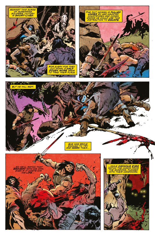 Sample content 2_Conan the Barbarian Vol. 1: Bound In Black Stone Deluxe Edition