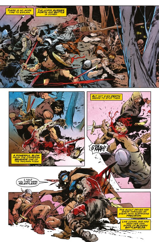 Sample content 3_Conan the Barbarian Vol. 1: Bound In Black Stone Deluxe Edition