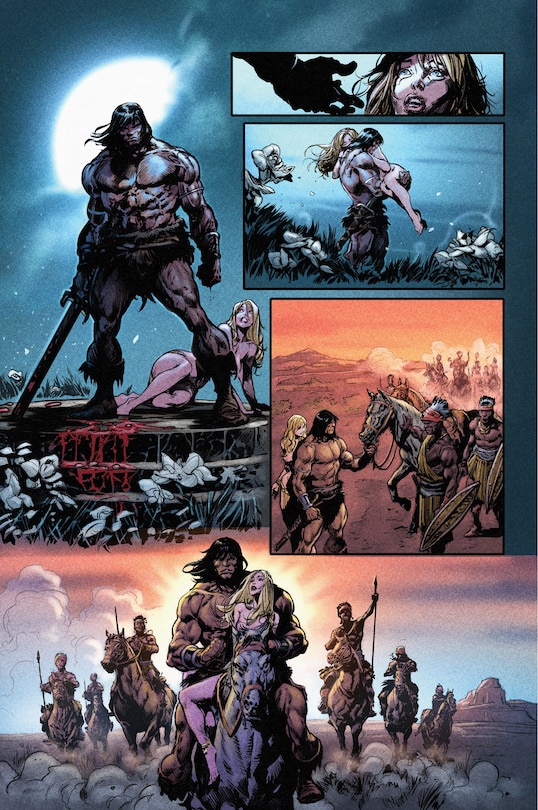 Sample content 2_Conan the Barbarian Vol. 6 : A Nest Of Serpents