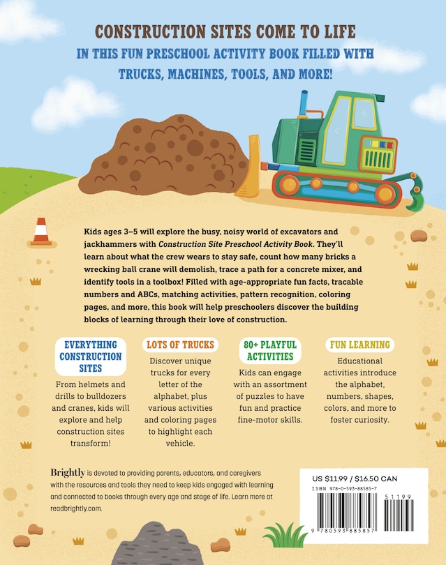 Back cover_Construction Site Preschool Activity Book
