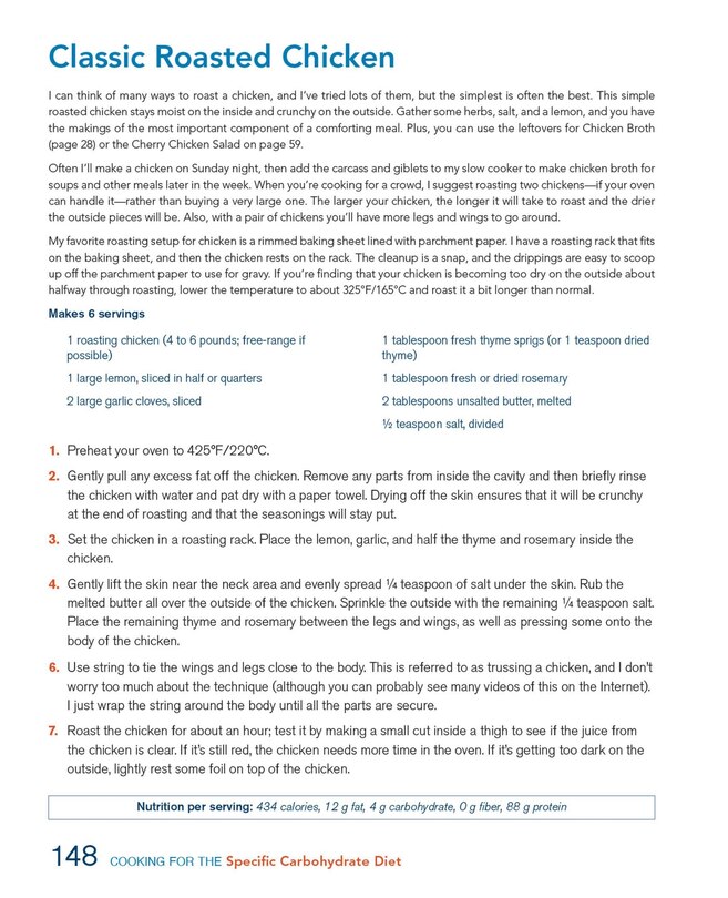 Sample content 4_Cooking For The Specific Carbohydrate Diet