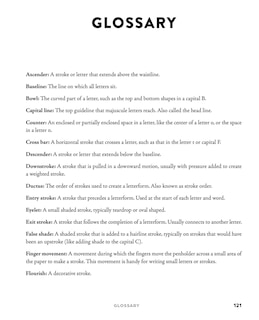 Aper&ccedil;u du contenu_Copperplate Calligraphy Practice Book