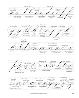 Aper&ccedil;u du contenu 4_Copperplate Calligraphy Practice Book