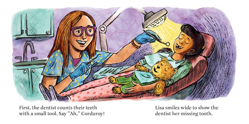 Aperçu du contenu_Corduroy Goes to the Dentist