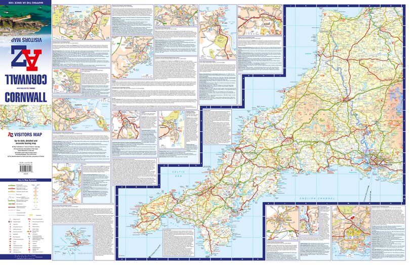 Sample content 4_Cornwall A-Z Visitors Map
