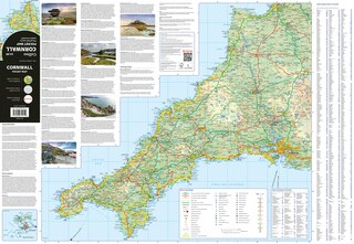 Sample content_Cornwall Pocket Map: The perfect way to explore Cornwall