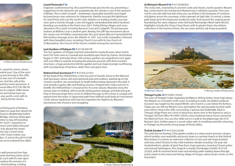 Sample content 3_Cornwall Pocket Map: The perfect way to explore Cornwall