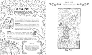 Sample content 4_Cosmic Slumber Tarot Coloring Book