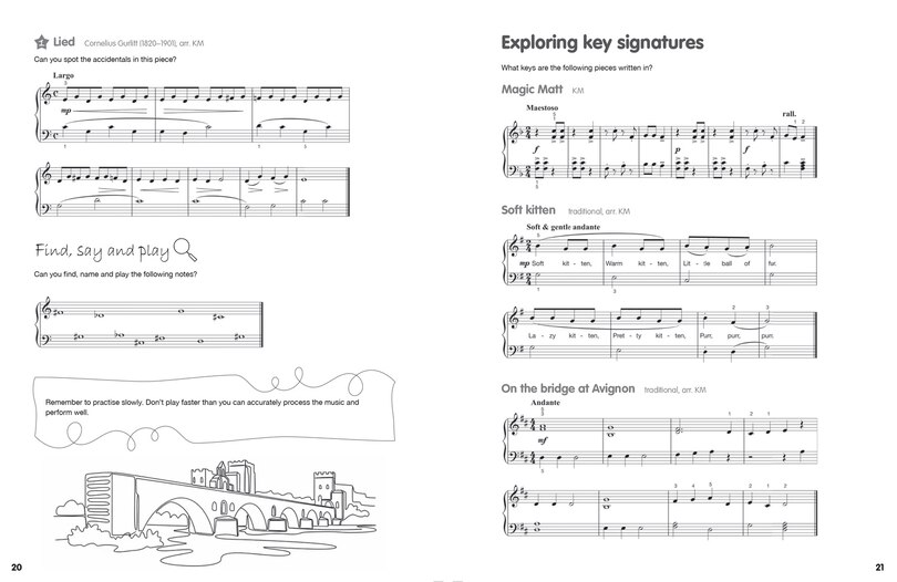 Aperçu du contenu_Couch to Concert: Beginner Piano Pieces and Practice