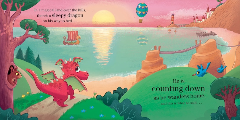 Aper&ccedil;u du contenu 2_Countdown to Bedtime Sleepy Dragon