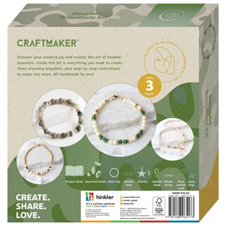 Couverture arrière_Craft Maker Beaded Bracelets Kit