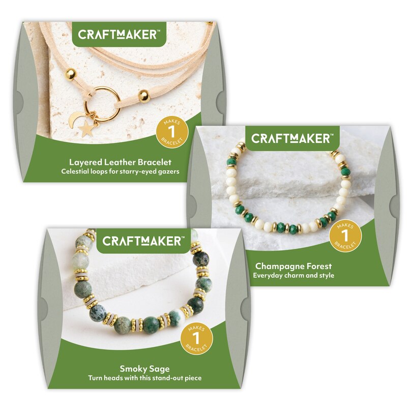 Aperçu du contenu 2_Craft Maker Beaded Bracelets Kit