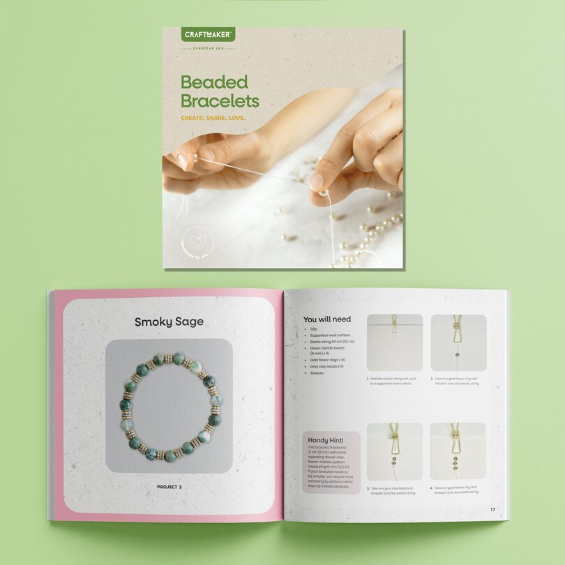 Aperçu du contenu 3_Craft Maker Beaded Bracelets Kit