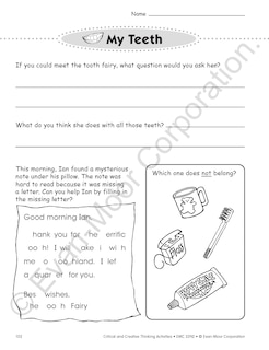 Aperçu du contenu 5_Critical and Creative Thinking Activities, Grade 2 Teacher Resource