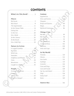 Aperçu du contenu_Critical and Creative Thinking Activities, Grade 4 Teacher Resource