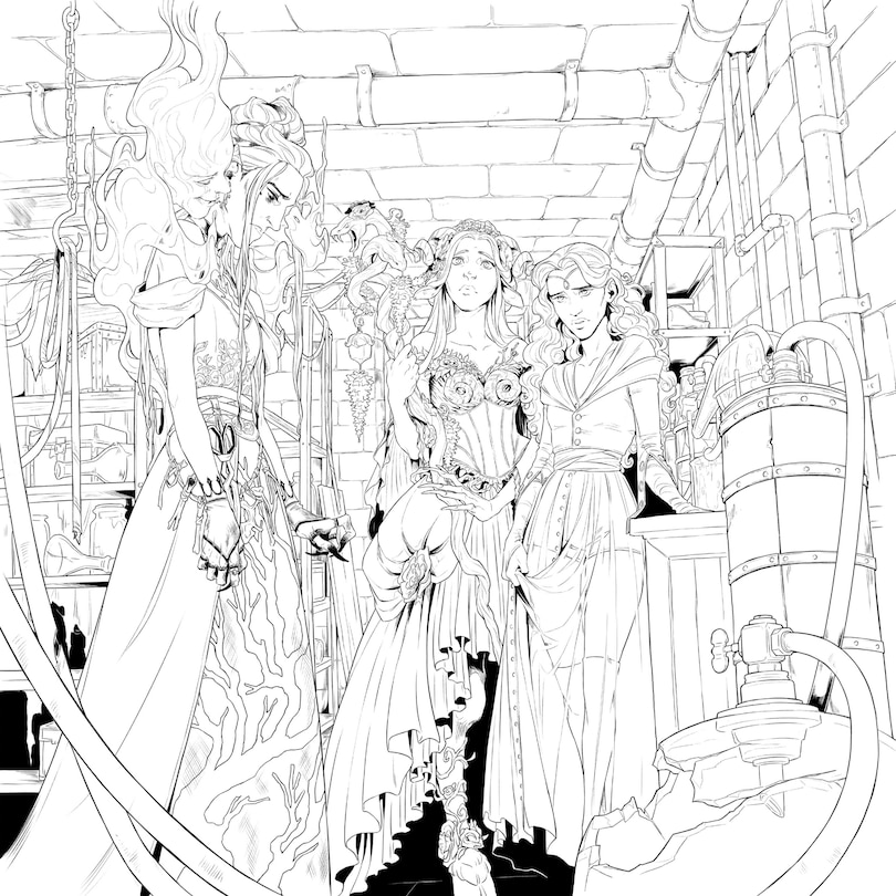 Sample content 2_Critical Role: Bells Hells Coloring Book