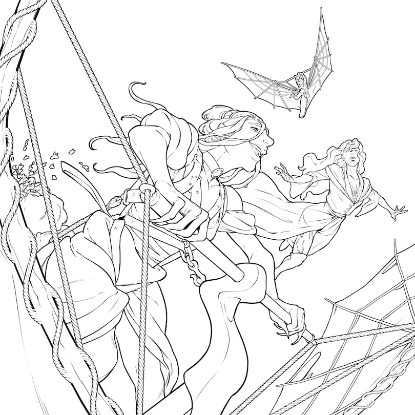 Sample content 4_Critical Role: Bells Hells Coloring Book