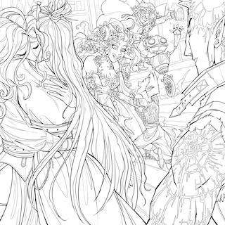 Sample content 5_Critical Role: Bells Hells Coloring Book