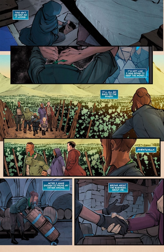 Aper&ccedil;u du contenu 3_Critical Role: The Mighty Nein Origins Omnibus Volume 2