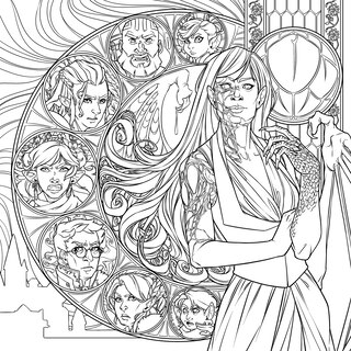 Sample content_Critical Role: Vox Machina Coloring Book