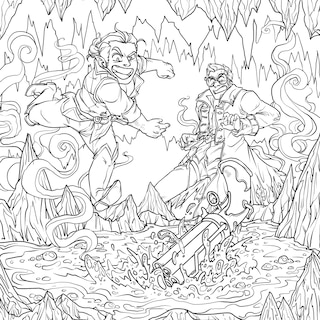 Sample content 4_Critical Role: Vox Machina Coloring Book