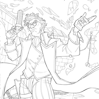 Sample content 5_Critical Role: Vox Machina Coloring Book