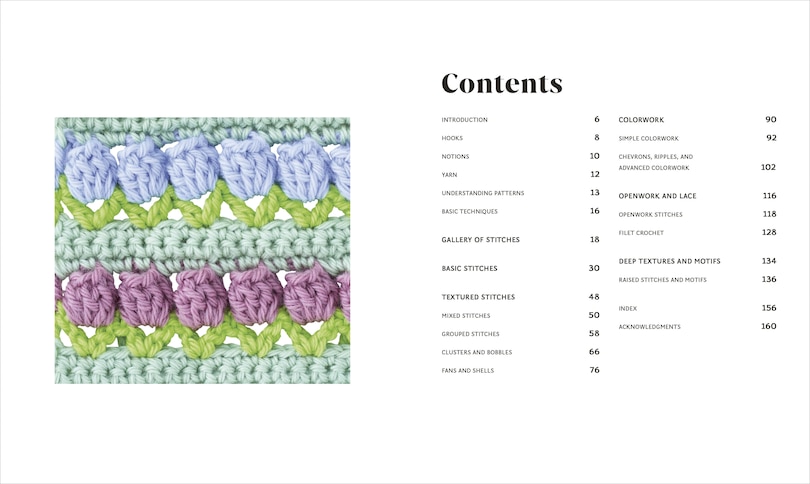 Sample content_Crochet Stitches Step-by-Step