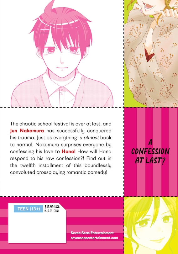 Back cover_Crossplay Love: Otaku x Punk Vol. 12