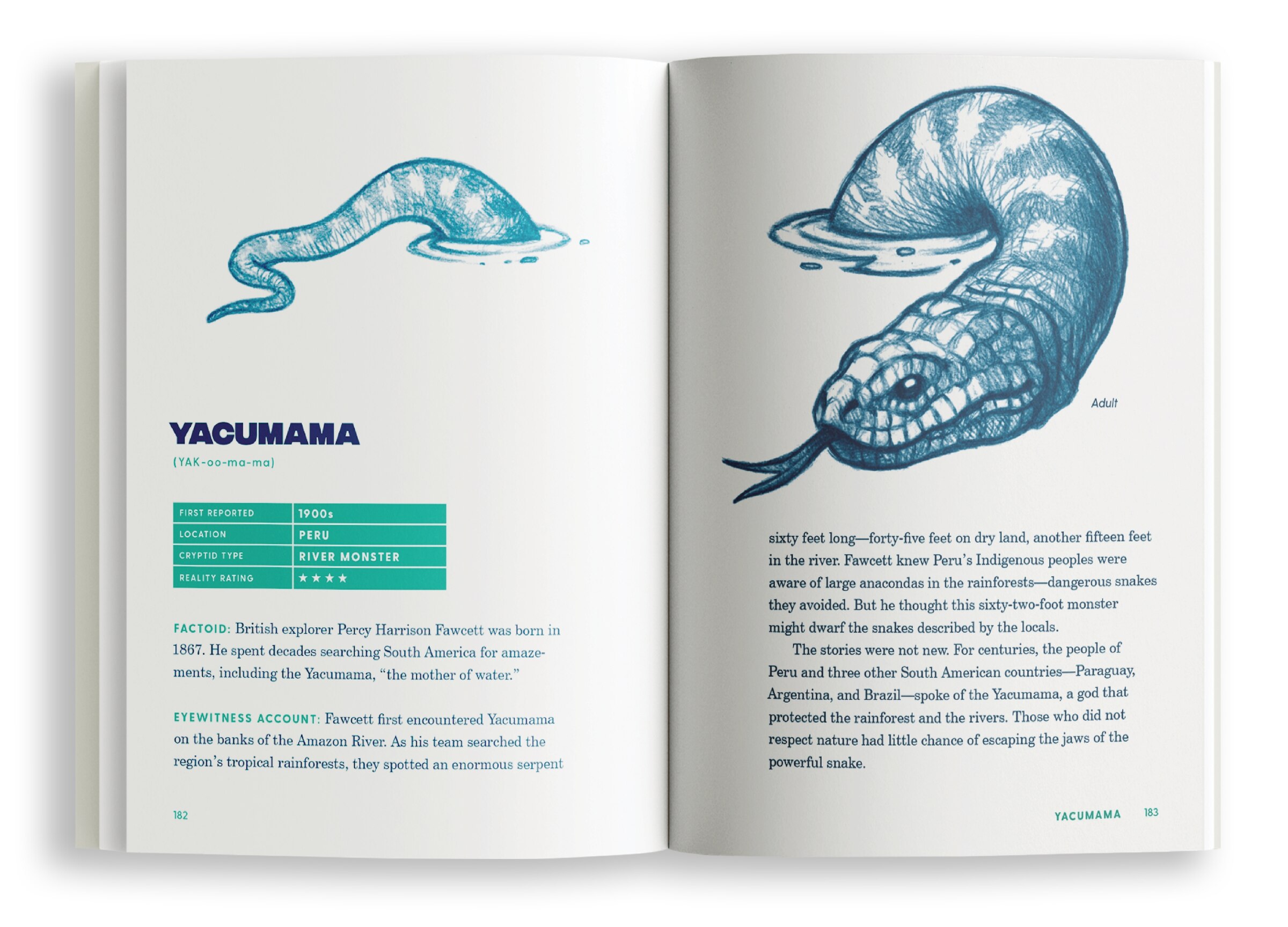 Cryptid Sea Monsters: A Field Guide To 50 Fascinating Beasts Book