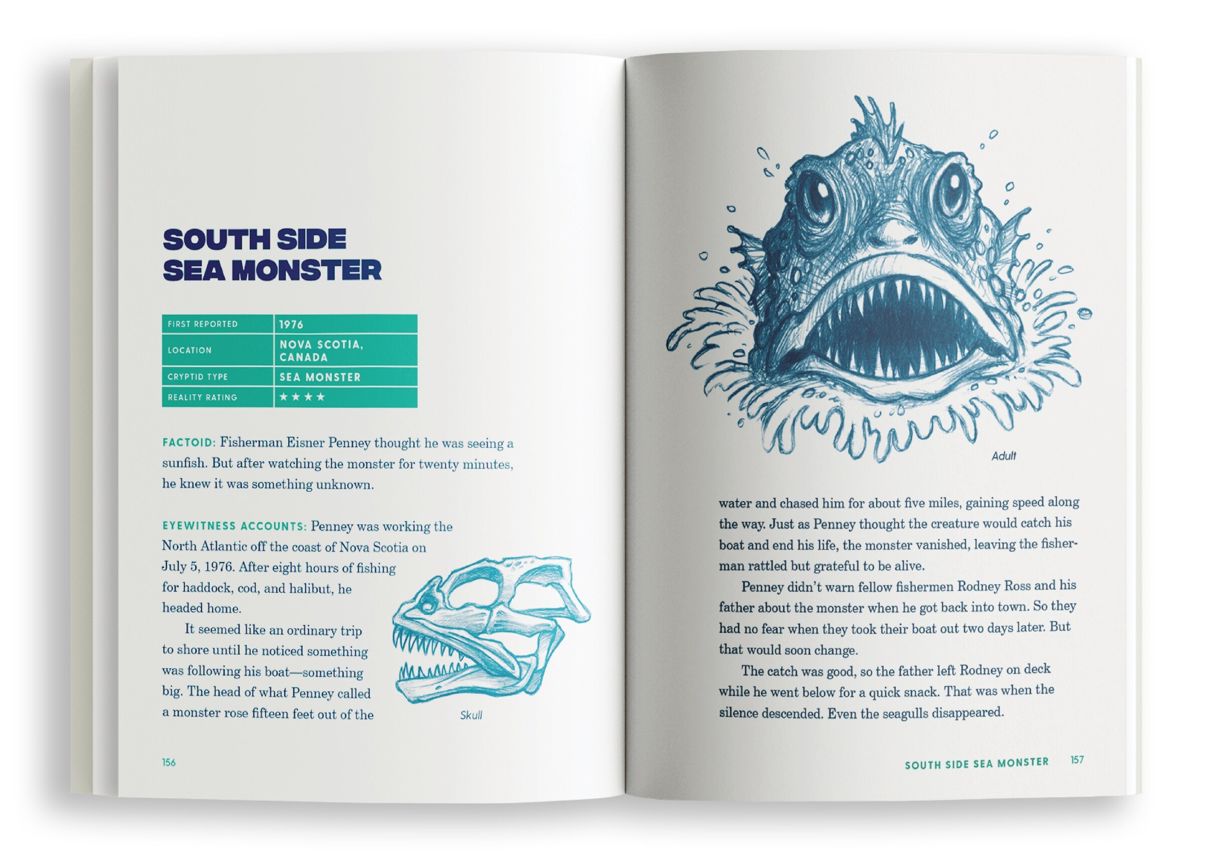 Cryptid Sea Monsters: A Field Guide To 50 Fascinating Beasts Book