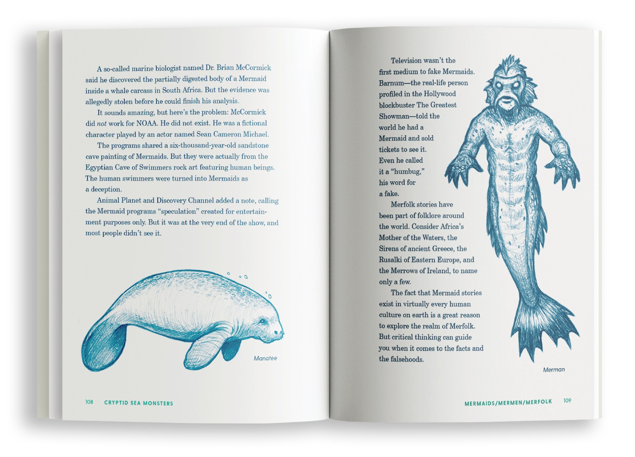 Cryptid Sea Monsters: A Field Guide To 50 Fascinating Beasts Book